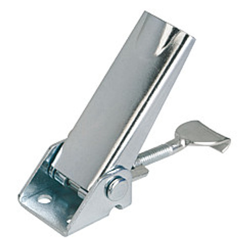 Kipp Adjustable Latch, Screw-on Holes Visible, Stainless Steel, Style A - Standard (Qty. 1), K0046.1420722