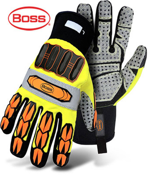 BOSS High Impact Safety Gloves (Dozen)