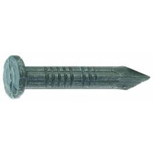 1-1/2" Masonry Nails, 9 Gauge, Diamond Point, Fluted Shank, (1 lb Pack/12 Packs), Grip Rite #112TFMAS1