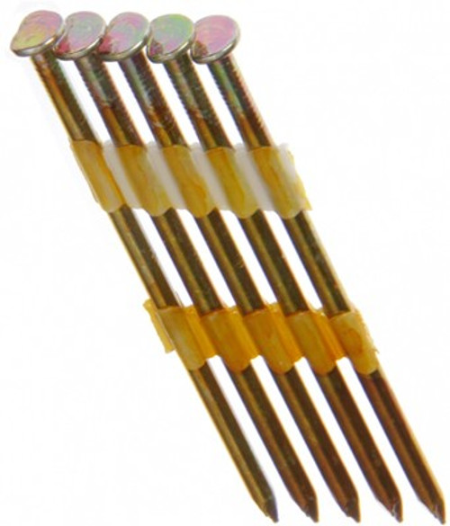 Grip Rite #GR606L, 3" x .131", 28 Degree Plastic Strip Clipped Head Nails, Bright, Smooth Shank, (2,000/Carton)