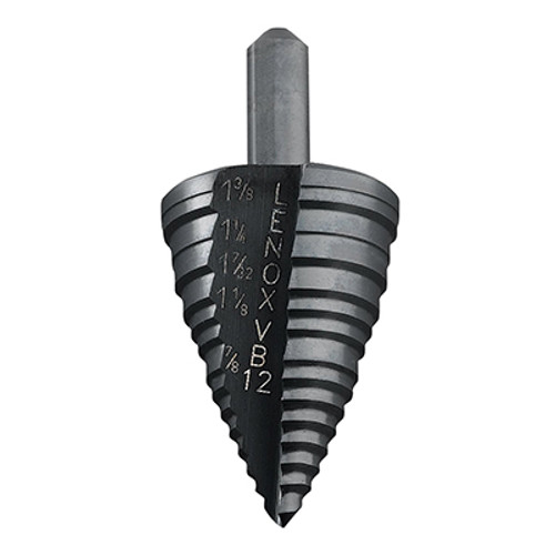 Lenox Vari-Bit Step Drill Bit, 7/8"-1-3/8" Hole Sizes, 3/8" Shank #30912VB12 (1/Pkg.)