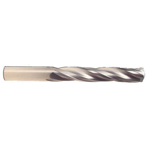 29/64? Solid Carbide, 3-Flute, 150-Degree Point, Jobber Length Drill Bit, USA (Qty. 1)