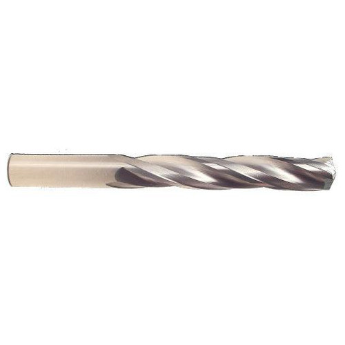 # 9 Solid Carbide, 3-Flute, 150-Degree Point, Jobber Length Drill Bit, USA (Qty. 1) # 9 Solid Carbide, 3-Flute, 150-Degree Point, Jobber Length Drill Bit, USA (Qty. 1)
