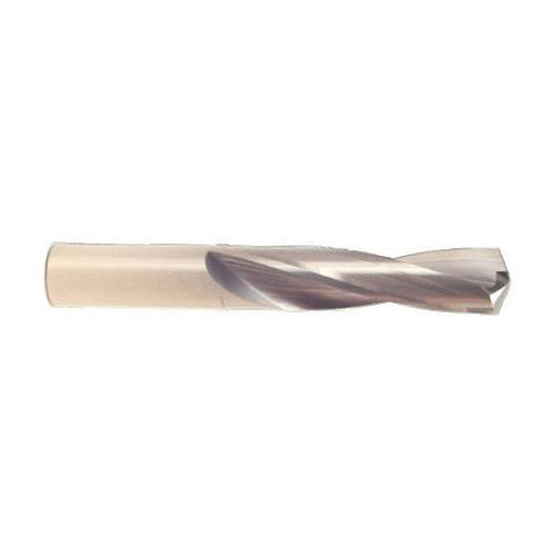 1/2? Solid Carbide, 135-Degree Point Screw Machine Length Drill Bit, USA (Qty. 1)