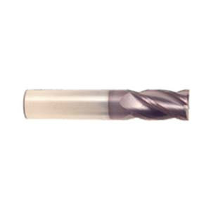 5/8" Dia x 3-1/2" OAL x 37/64" Cut Diameter, 2 Flute Solid Carbide End Mills, Single End Square, AlTiN - HTC Hard Coat (Qty. 1)