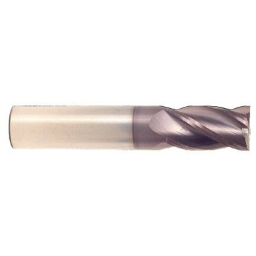 5/8" Dia x 3-1/2" OAL x 39/64" Cut Diameter, 4 Flute Solid Carbide End Mills, Single End Square, AlTiN - HTC Hard Coat (Qty. 1)