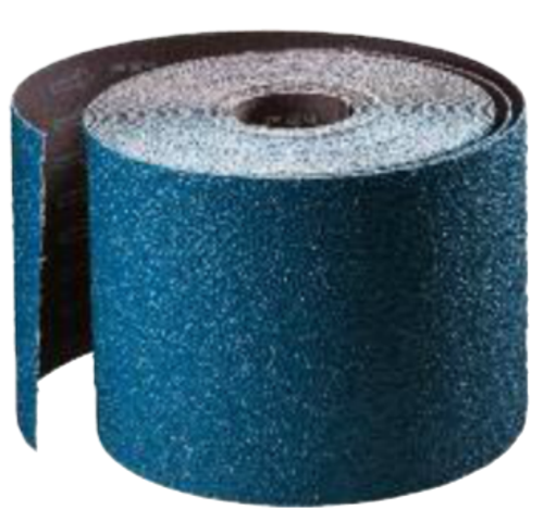 Floor Sanding Rolls - Zirconia Cloth - 8" x 25 YD, Grit/ Weight: 24X, Mercer Abrasives 402024 (Qty. 1)