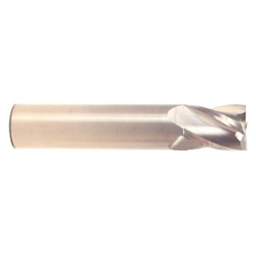 5/32" Cut Dia x 5/16" Flute Length x 2" OAL Solid Carbide End Mills, Stub Length, Single End Square, 2 Flute, Uncoated (Qty. 1)