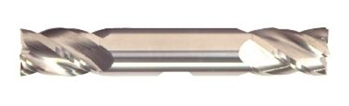 3/32" Cut Dia x 3/8" Shank Diameter x 5/16" Flute Length x 3" OAL Solid Carbide End Mills, Double End Square - w/ Weldon Flats, 2 Flute, Uncoated (Qty. 1)