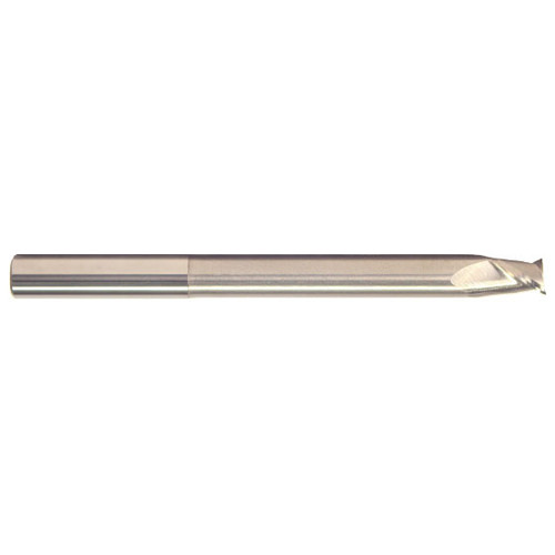 1" Flute Dia x 1" Shank Dia x 1-1/4" Length of Cut x 7" OAL Solid Carbide End Mills, Long Reach, Single End Square, 2 Flute, Uncoated (Qty. 1)