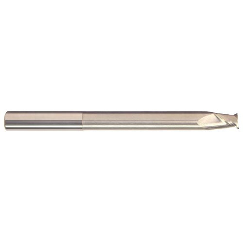 3/4" Cut Dia x 1" Length of Cut x .030 Corner Radius x 5-5/8" OA Reach x 8" OAL Solid Carbide End Mills, Extra Long Reach, Single End Square, 2 Flute, Uncoated (Qty. 1)