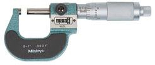 Mitutoyo Series 193 3-4" Digital Outside Micrometer, Ratchet Stop (Qty. 1)