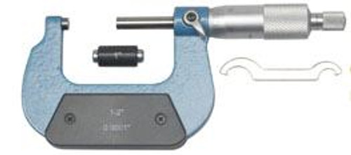 Pittsburg Alleghany 1-2" Thimble Reading Outside Micrometer (Qty. 1)