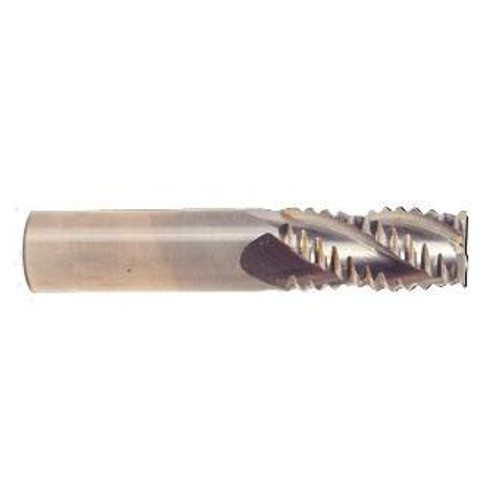 3/4" Flute Dia x 3/4" Shank Dia x 1-5/8" Length of Cut x 4" OAL Solid Carbide Roughing "Hog" End Mills, Medium Pitch Knuckle Rougher 25 Degree Helix, Single End Square, 4 Flute, AlTiN - Hard Coat (Qty. 1) 3/4" Flute Dia x 3/4" Shank Dia x 1-5/8" Length of Cut x 4" OAL Solid Carbide Roughing "Hog" End Mills, Medium Pitch Knuckle Rougher 25 Degree Helix, Single End Square, 4 Flute, AlTiN - Hard Coat (Qty. 1)