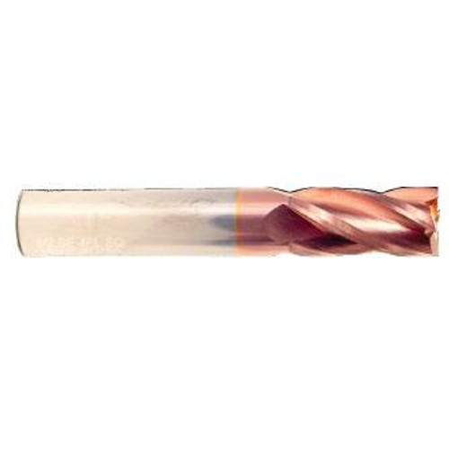 13 mm Dia x 30 mm Flute Length x 88 mm OAL Solid Carbide End Mills, Single End Square, 3 Flute, TiCN Coated (Qty. 1) 13 mm Dia x 30 mm Flute Length x 88 mm OAL Solid Carbide End Mills, Single End Square, 3 Flute, TiCN Coated (Qty. 1)