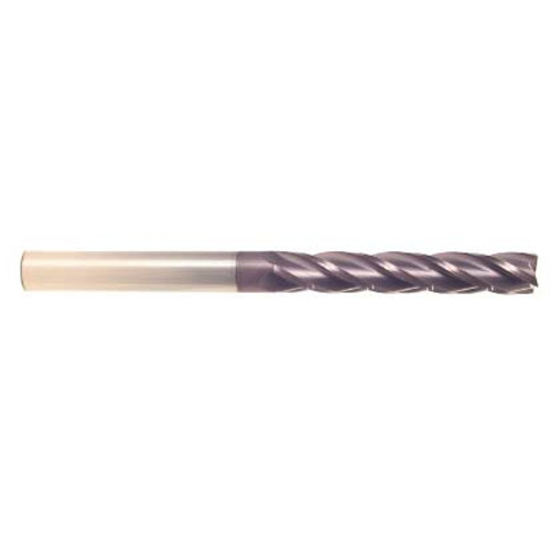 12 mm Dia x 50 mm Flute Length x 100 mm OAL Solid Carbide End Mills, Long Length, Single End Square, 4 Flute, AlTiN - Hard Coat (Qty. 1) 12 mm Dia x 50 mm Flute Length x 100 mm OAL Solid Carbide End Mills, Long Length, Single End Square, 4 Flute, AlTiN - Hard Coat (Qty. 1)