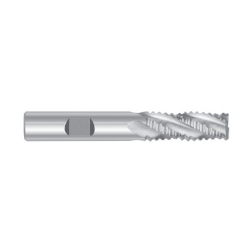3/4" Cut Dia x 3/4" Shank Dia x 3/4" Cut Length x 3" OAL M-42 Cobalt End Mills, 4 Flute Coarse Pitch Knuckle, Non-Center Cut, Uncoated (Qty. 1) 3/4" Cut Dia x 3/4" Shank Dia x 3/4" Cut Length x 3" OAL M-42 Cobalt End Mills, 4 Flute Coarse Pitch Knuckle, Non-Center Cut, Uncoated (Qty. 1)