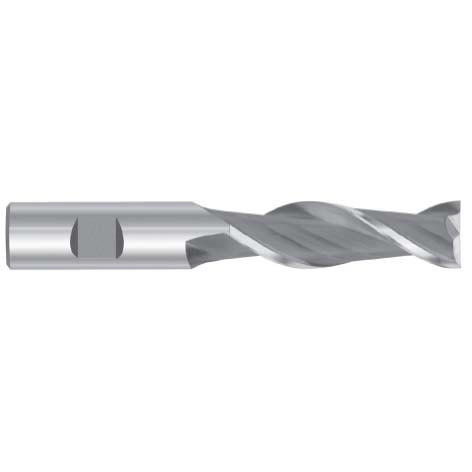 5/8" Cut Dia x 5/8" Shank Dia x 2-1/2" Cut Length x 4-5/8" OAL M-7 HSS End Mills, 2 Flute Aluminum 37 Degree Helix, Ball End, Uncoated (Qty. 1)