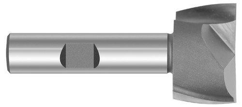 1-1/4" Cut Dia x 3/4" Shank Dia x 3/4" Cut Length x 3" OAL M-7 HSS Bridgeport End Mills, 2 Flute, Uncoated (Qty. 1)