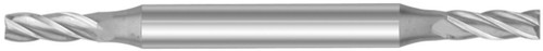 1/16" Cut Dia x 3/16" Shank Dia x 3/32" Cut Length x 2" OAL PM-30 Cobalt Mini End Mills, 4 Flute, Double End Square, Non-Center Cut, Uncoated (Qty. 1)