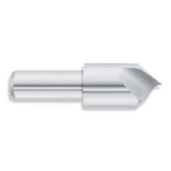 1-1/2" Body Dia. x 3/4" Shank Dia. x 1-5/8" Shank Length x 3-1/2" OAL 120 Degree HSS Chatterless Countersink, 6 Flute (Qty. 1)