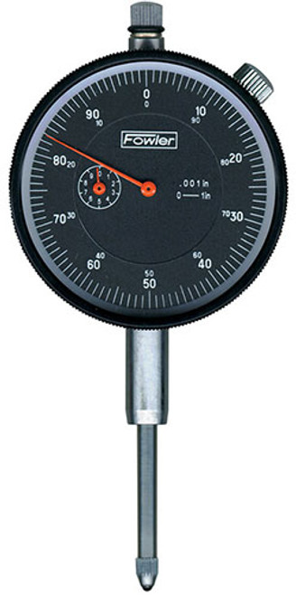 AGD 1" Indicator, .001" Reading, Black Face