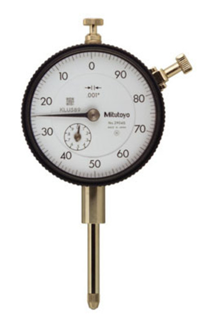 Dial Indicator, Series 2 Standard, Inch Reading, .500" Range