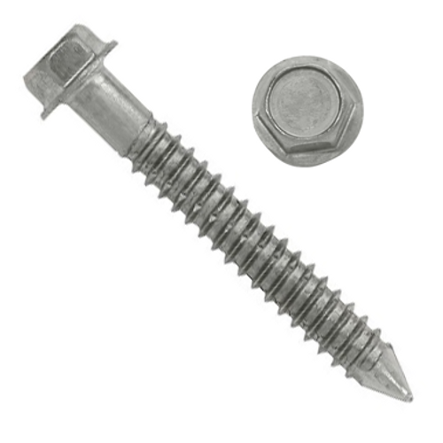 Powers Fasteners - 02882-PWR - 1/4" X 2-1/4" Tapper Concrete Screw Anchor, 304 Stainless Steel, Hex Head (500/Bulk Pkg.)