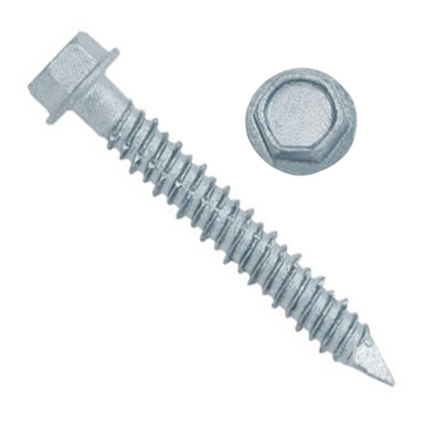 Powers Fasteners - 04181-PWR - 3/16" X 1-3/4" Tapper Concrete Screw Anchor, 410 Stainless Steel, Hex Head (500/Bulk Pkg.)