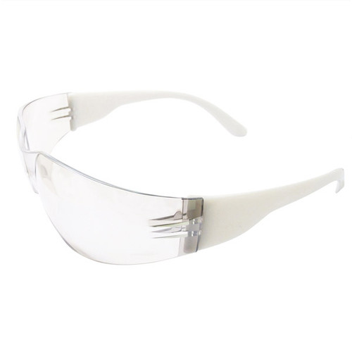 ERB Lucy Ladies I-Protect Safety Glasses, White Frame/Clear Anti-Fog Lens (12 Pr.) #WEL17943