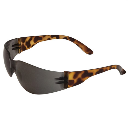 ERB Lucy Ladies I-Protect Safety Glasses, Tortoise Shell/Smoke Anti-Fog Lens 17514 (12 Pr.)