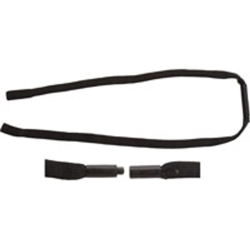 ERB 19.5" Break-Away Eyewear Strap/Cord, Black (Qty. 12) #WEL15708BK