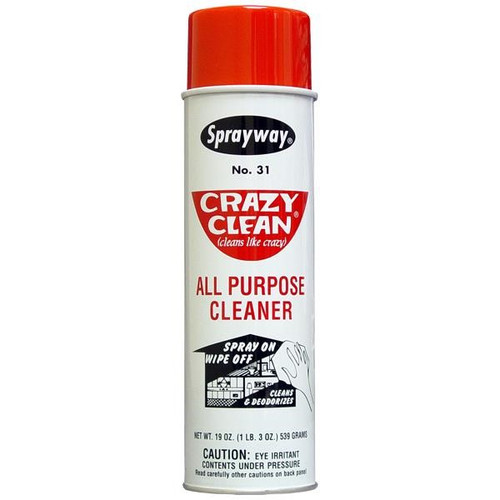 Crazy Clean? All Purpose Cleaner, 19 oz Aerosol, 12/Case