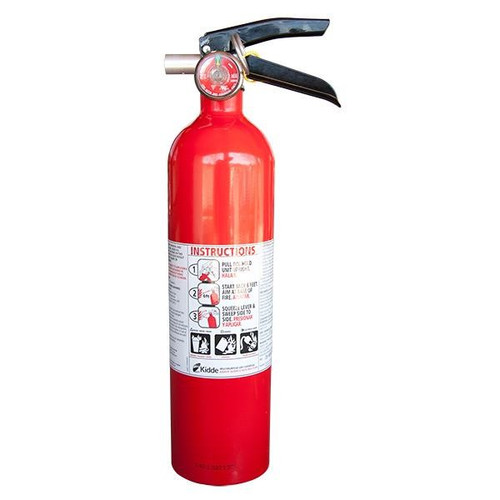 Kidde 2.5 lb ABC Pro Line Extinguisher w/ Metal Vehicle Bracket