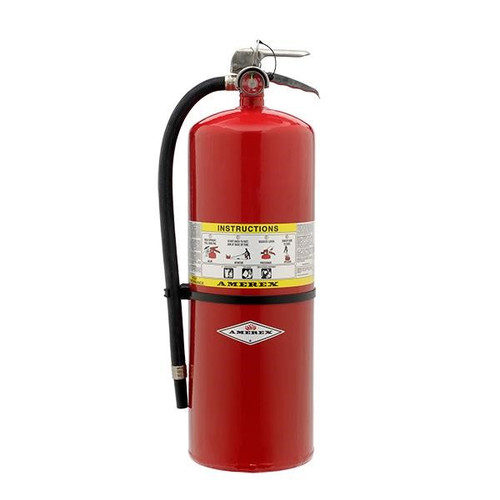 Amerex? 30 lb ABC Compliance Flow Extinguisher w/ Brass Valve