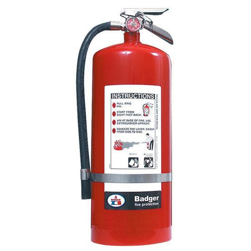 Badger? Extra 20 lb BC Fire Extinguisher w/ Wall Hook