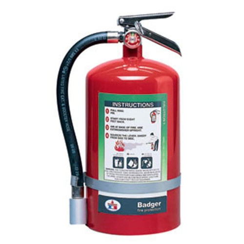Badger? Extra 11 lb Halotron? I Fire Extinguisher w/ Wall Hook