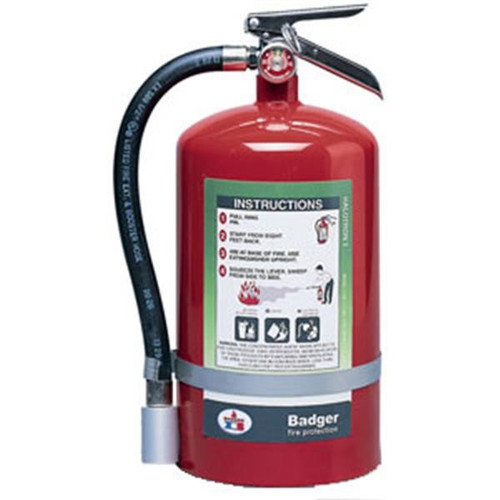 Badger? Extra 15.5 lb Halotron? I Extinguisher w/ Wall Hook