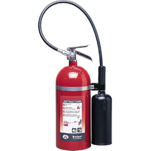 Badger? Extra 10 lb CO2 Fire Extinguisher w/ Wall Hook