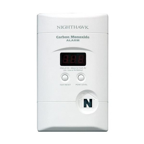 Plug-In Deluxe CO Alarm w/Digital Display (6 Pack)