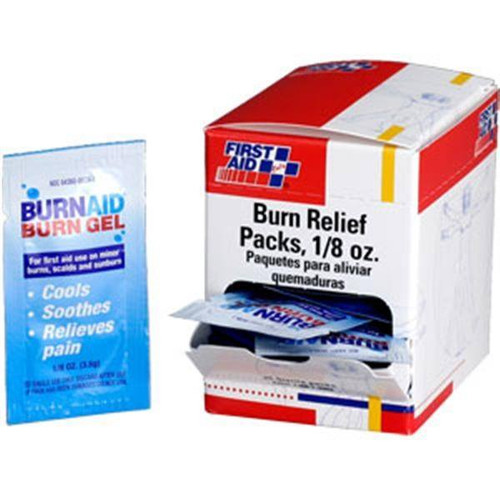 Burn Relief, 1/8 oz - 25/Box Burn Relief, 1/8 oz - 25/Box