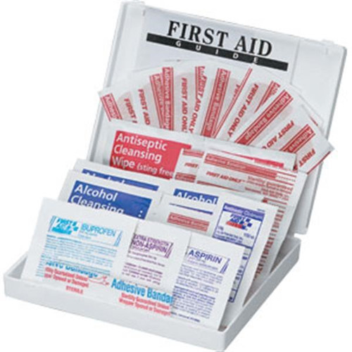 34-Piece All-Purpose First Aid Kit (Plastic Case)