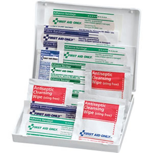 17-Piece Travel First Aid Kit (Plastic Case)