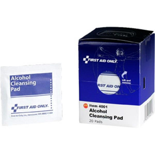 Alcohol Cleansing Pads (20/Box)