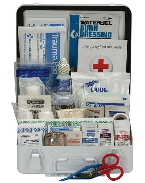 50-Person,183-Pc ANSI A+ First Aid Kit, Plastic