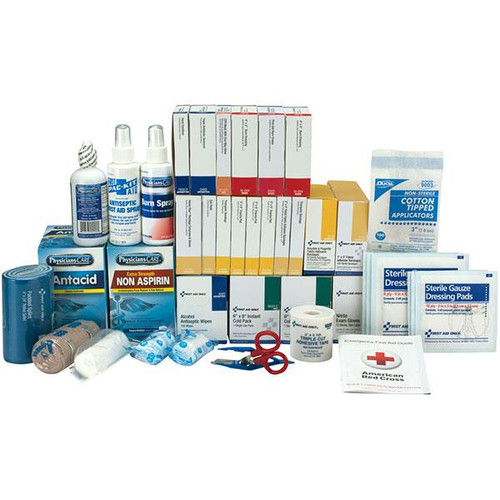 3-Shelf, 675-Pc ANSI B+ First Aid Station Refill (For 90575)