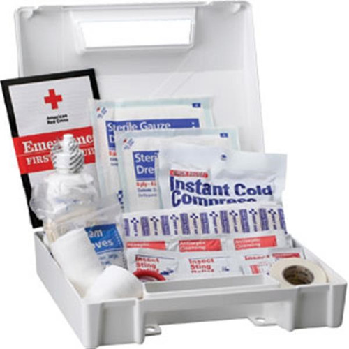 25-Person, 110-Piece Bulk First Aid Kit, Plastic