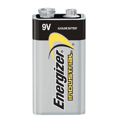 Energizer Industrial 9V Alkaline Batteries (12/Pkg.)