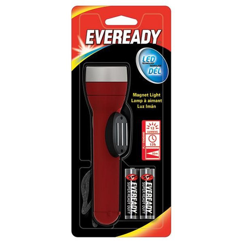 Eveready Industrial 2AA LED Magnetic Flashlight (1/Pkg.)