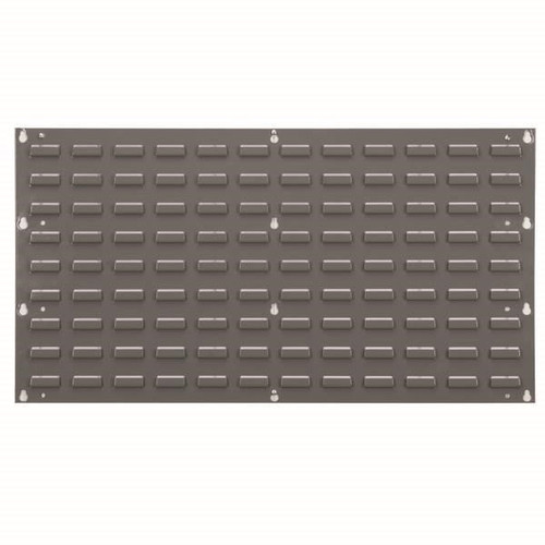 Louvered Panel, 36"L x 61"H x 5/16"W, Gray